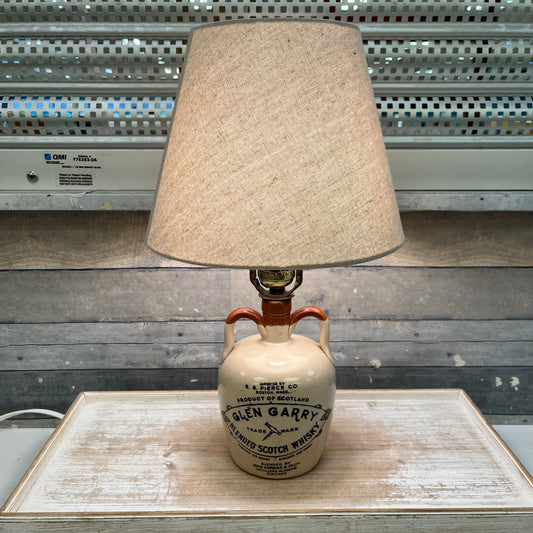 Glen Garry Scotch Jug Lamp
