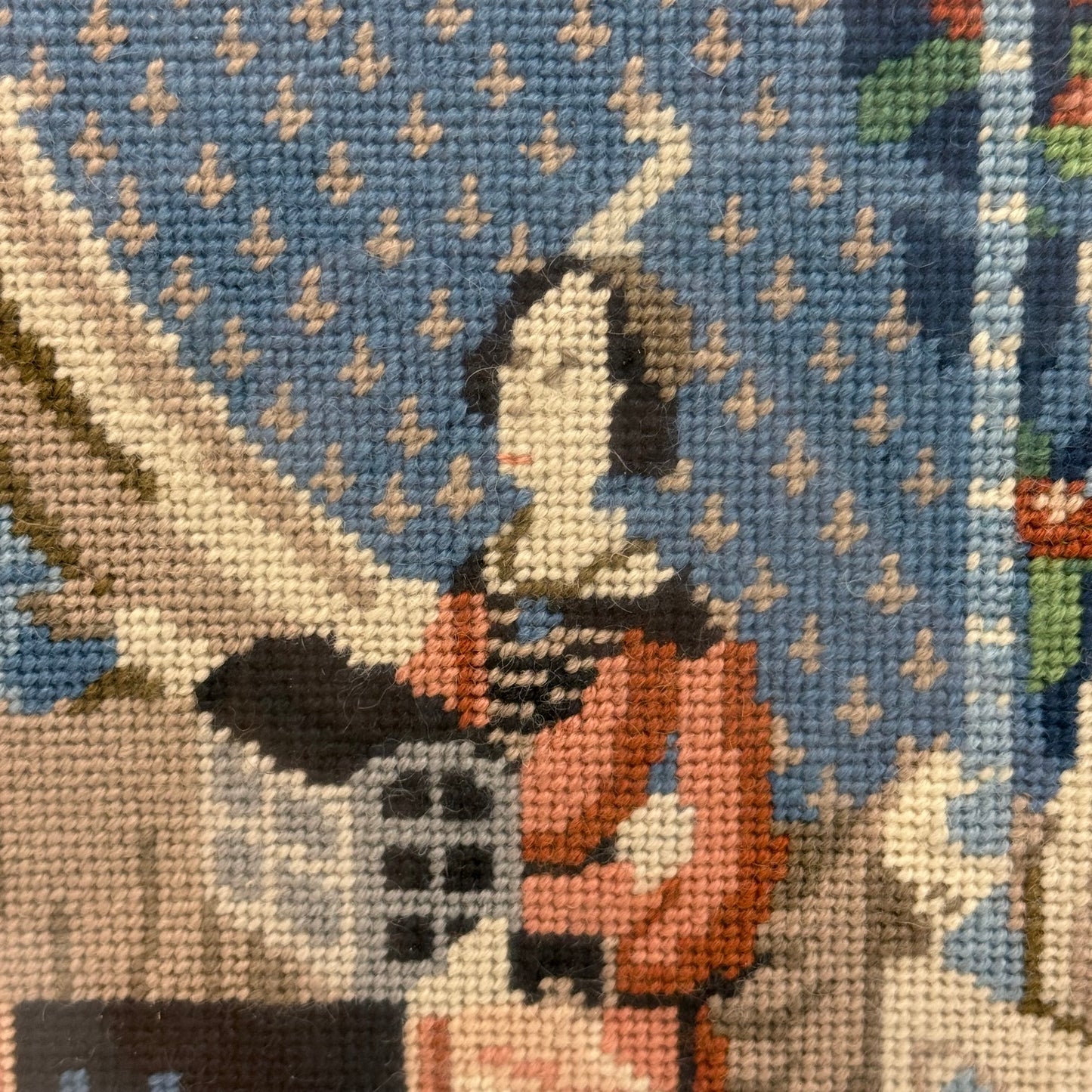 Lady & the Unicorn Needlepoint Medieval Tapestry Art