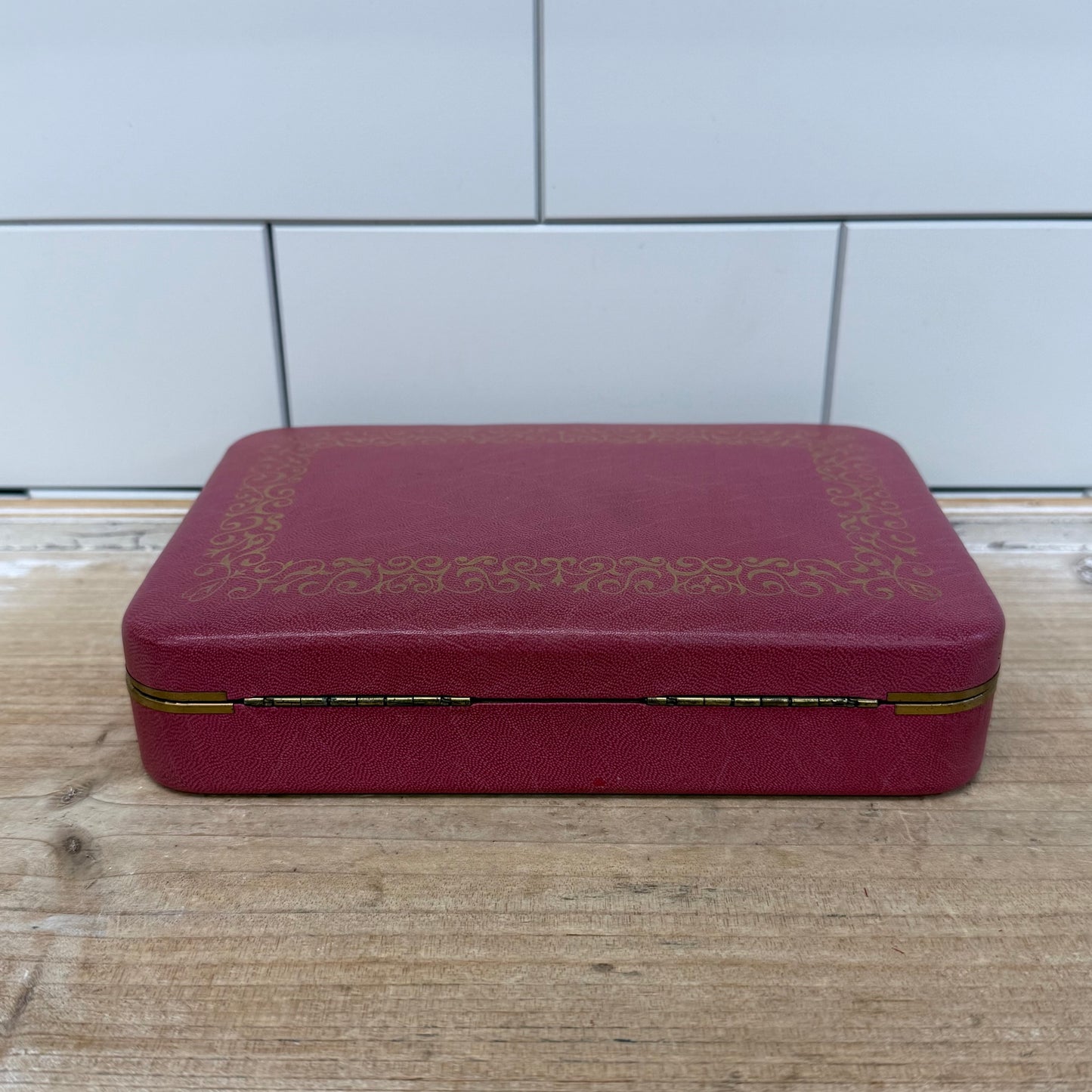 Farrington Jewelry Case Velvet Travel Box Vintage