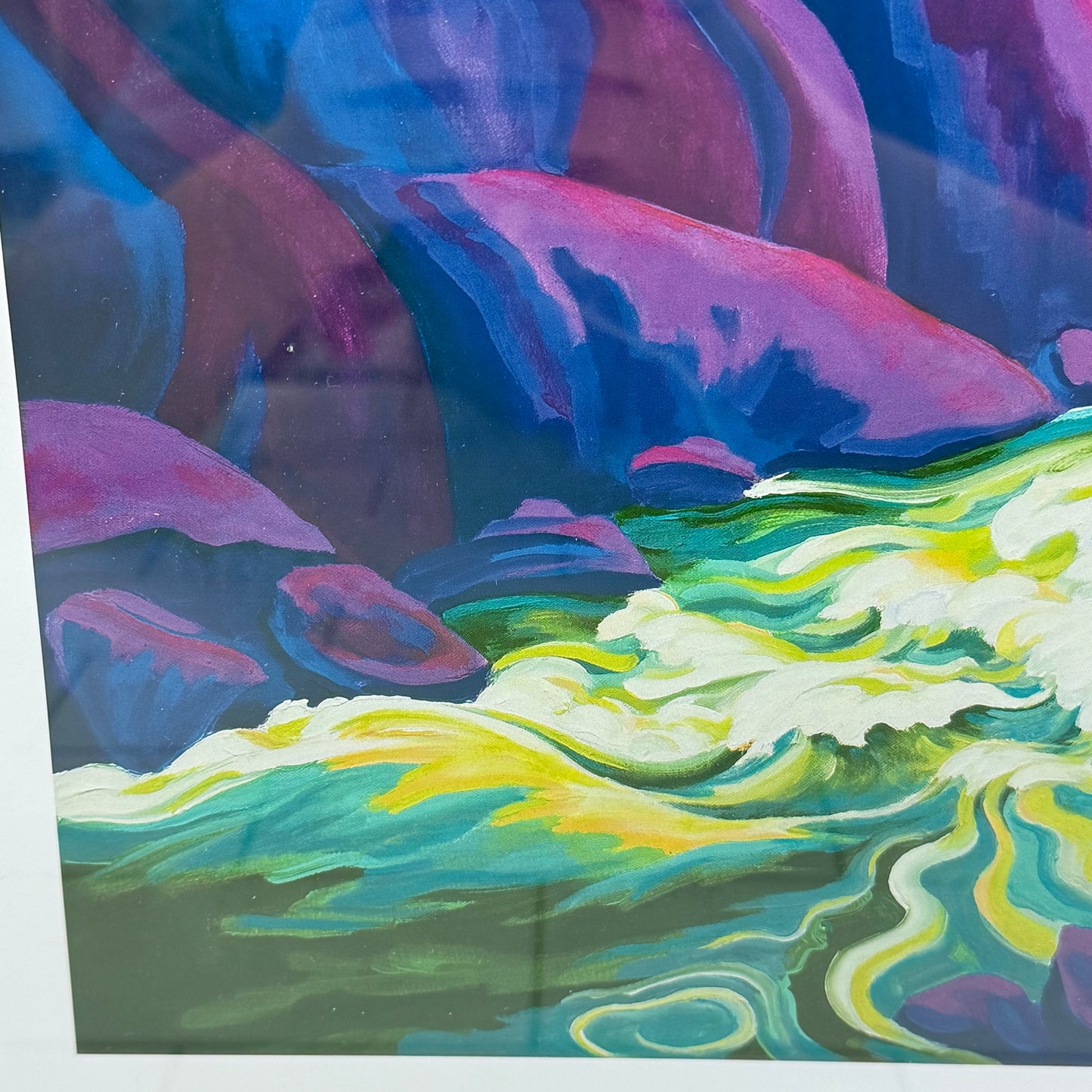 Serena Supplee Rapids Ahead Giclée, Signed 2013