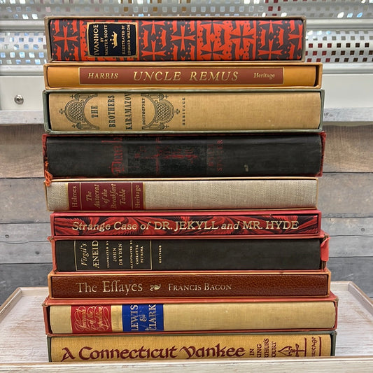 Vintage Heritage Press Slipcase Classic Books 1950s-1970s