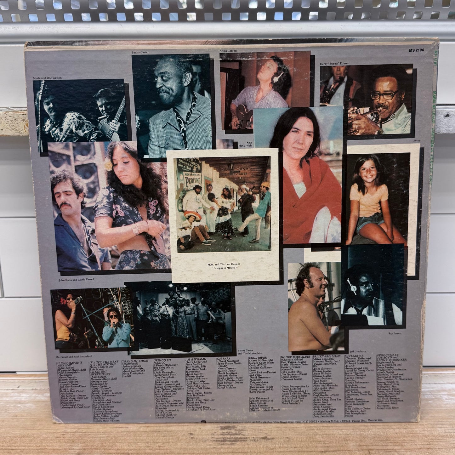 Maria Muldaur Waitress in the Donut Shop Vinyl LP 1974 #MS2194