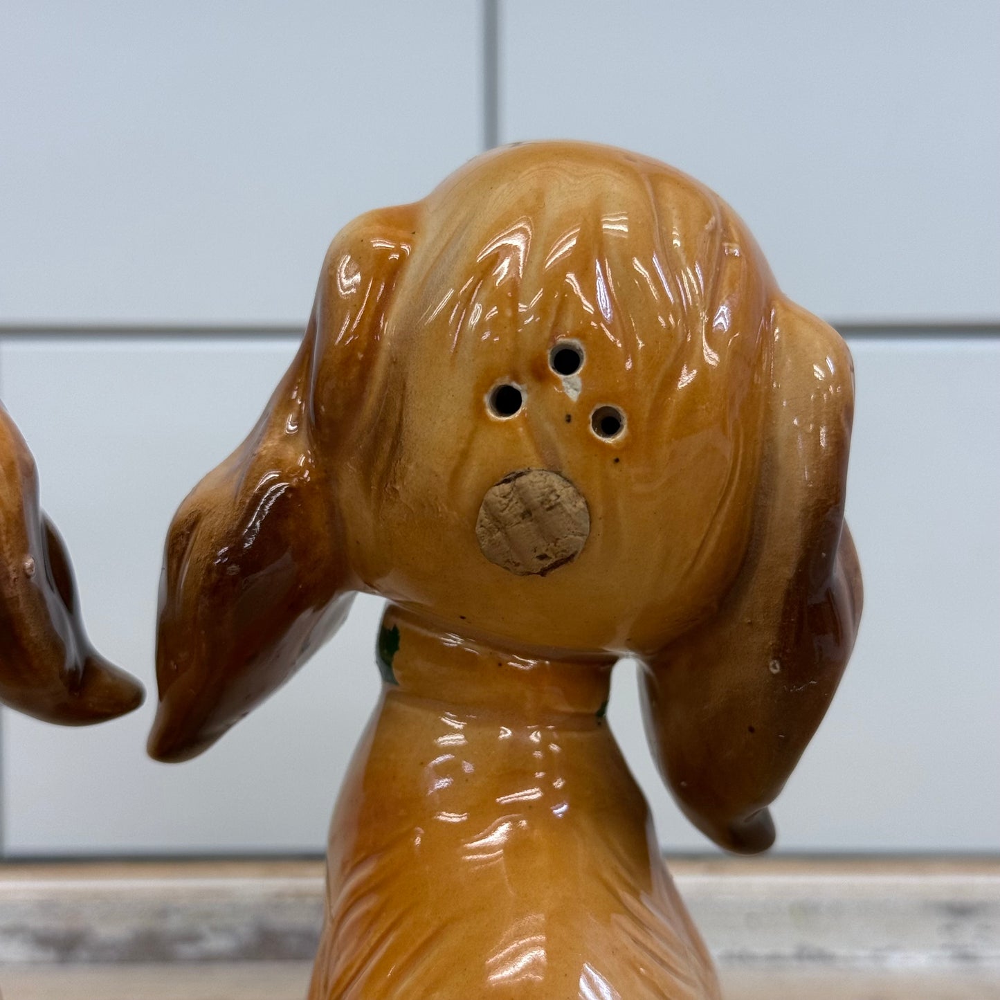 Commodore Cocker Spaniel Salt & Pepper Shakers Japan Set 2