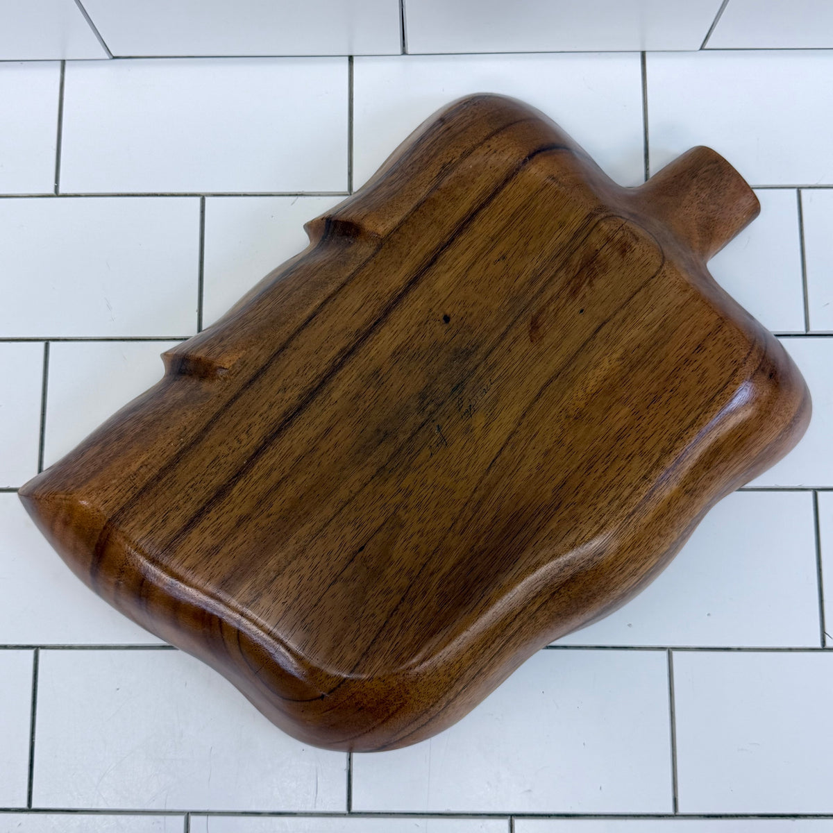 Monkey Pod Wood Divided Serving Tray