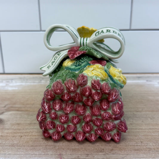 Fitz & Floyd Herb Garden Container, Ceramic