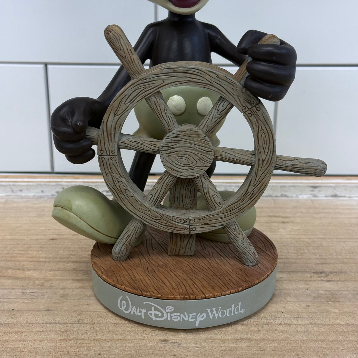 Disney Steamboat Willie Mickey Mouse Bobblehead Retired