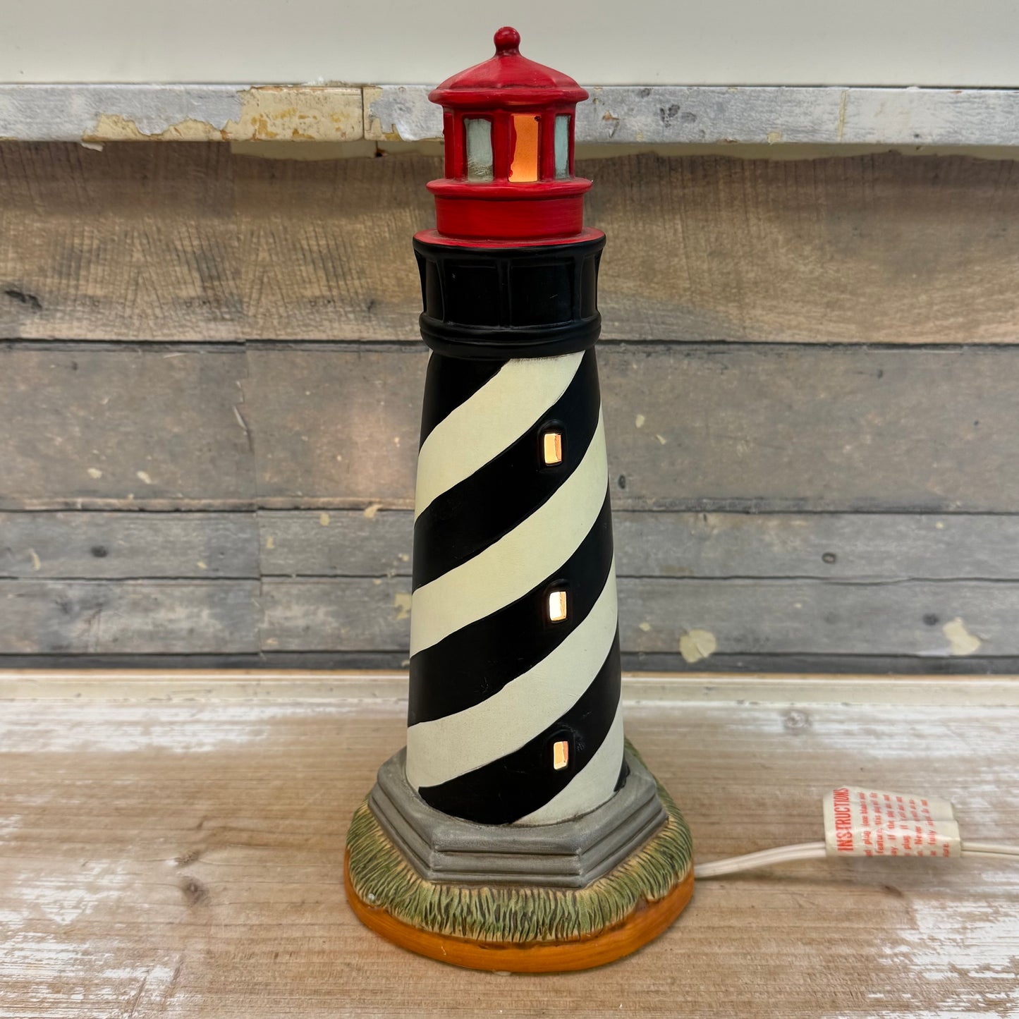Geo Z. Lefton St. Augustine Lighthouse Lamp Figurine, 1999