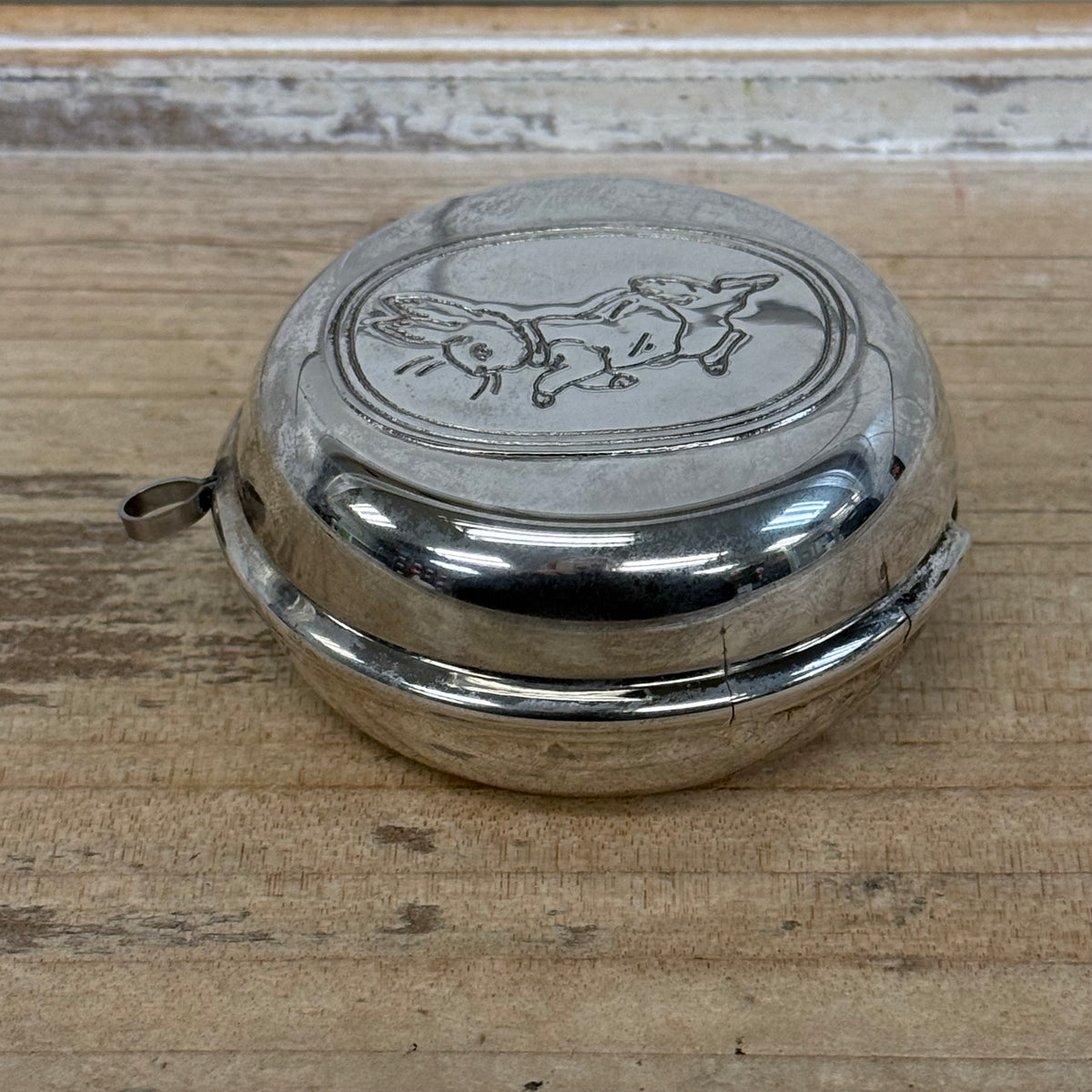 Wedgwood Peter Rabbit Silverplate Christmas Ornament