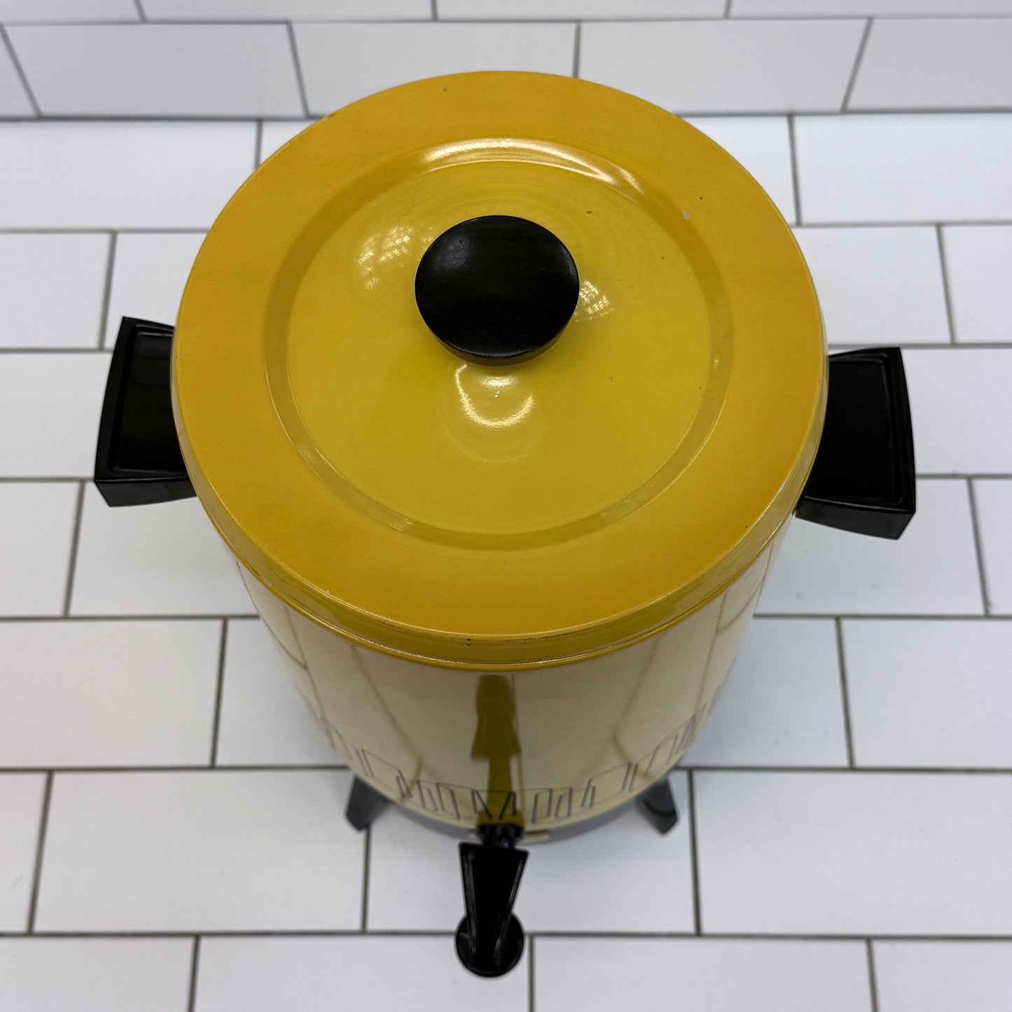 Empire Harvest Gold 32 Cup Electric Coffee Percolator Urn