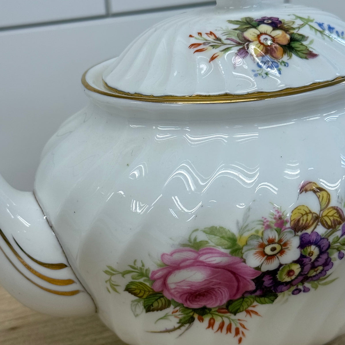 E.B. Foley Devonshire Bone China Tea Set English Country