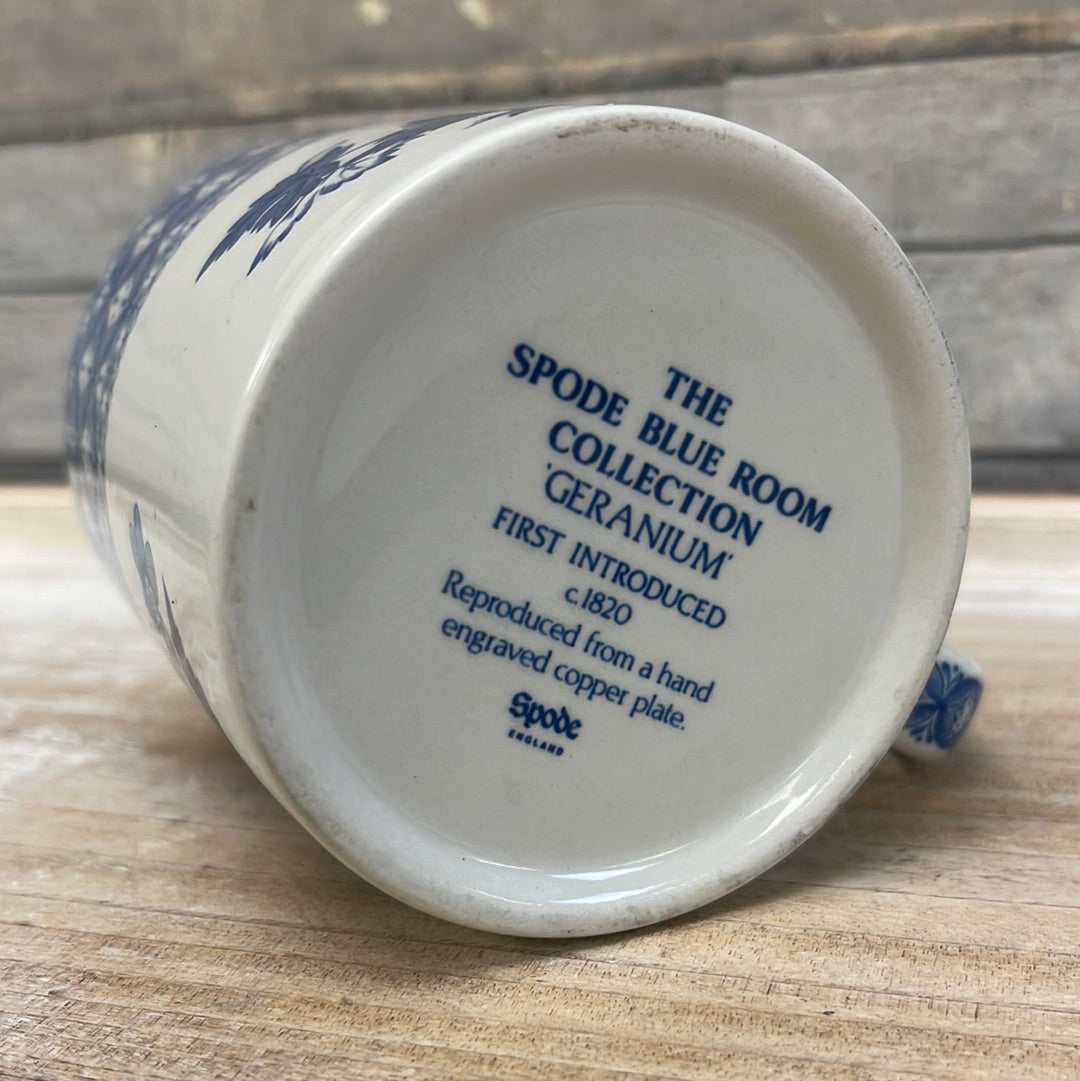 Spode Blue Room Mug, Geranium