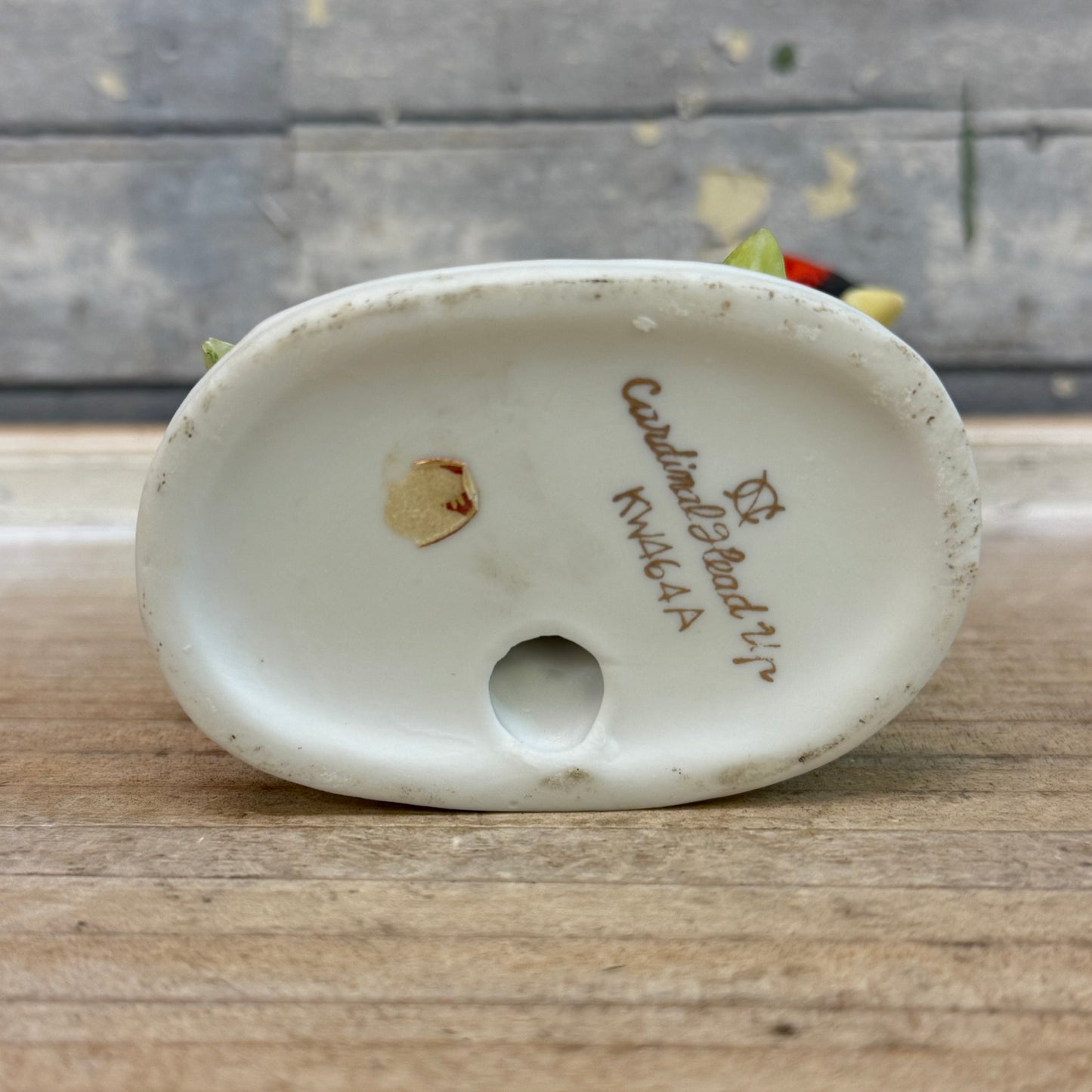 Lefton Cardinal Bisque Porcelain Figurine, 1970s