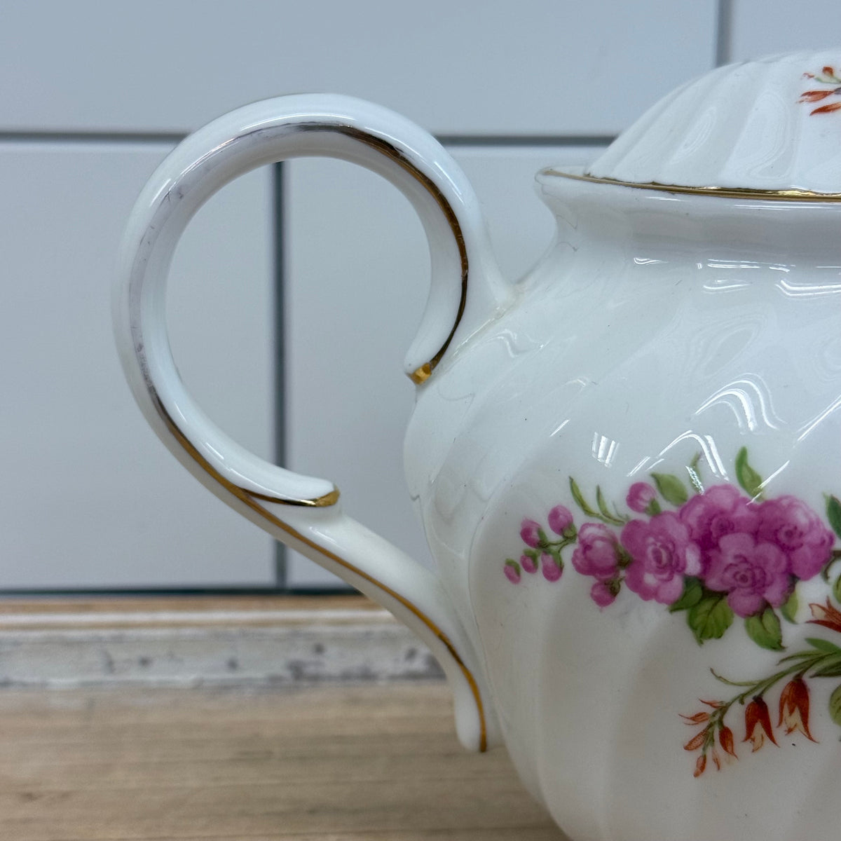 E.B. Foley Devonshire Bone China Tea Set English Country