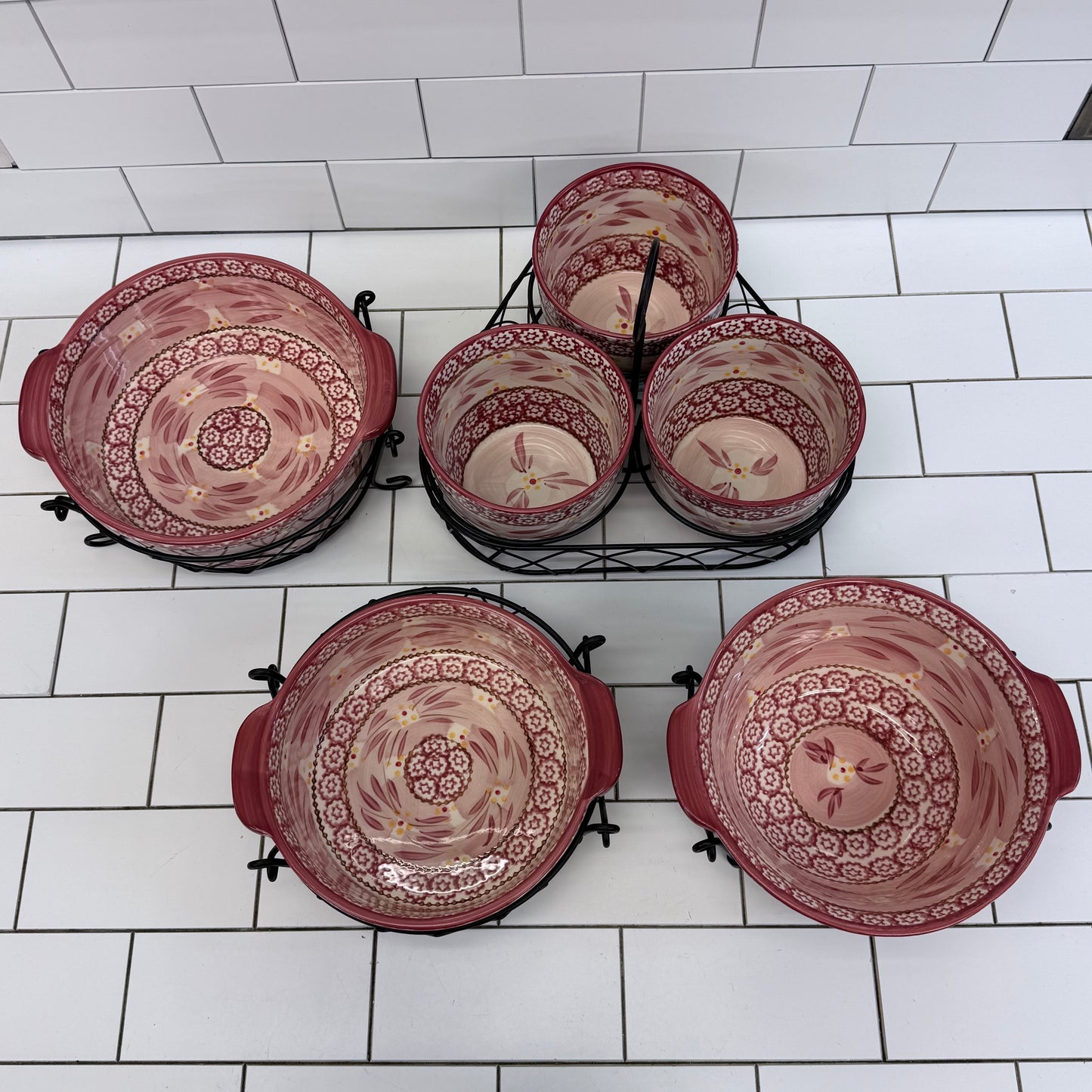 Temp-tations Old World Bakeware Set with Caddies