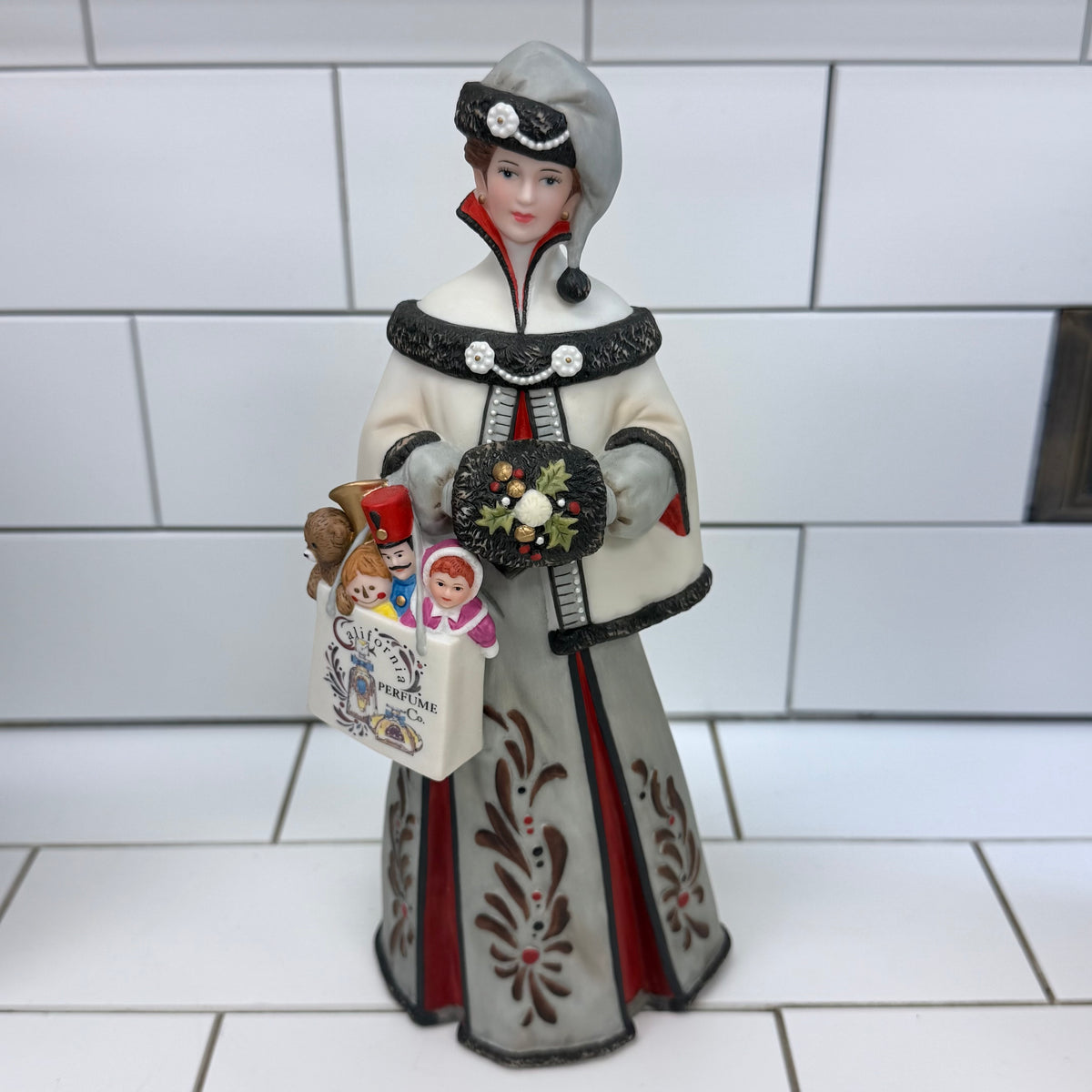 Avon Mrs. Albee President’s Club Porcelain Figurines 1990s