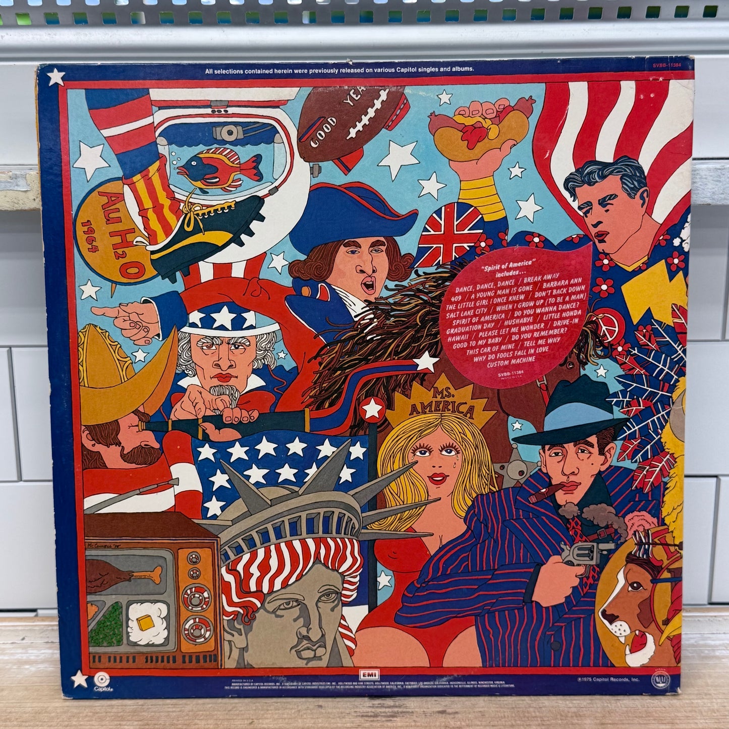 The Beach Boys Spirit of America Double LP 1975 #SVBB-11384