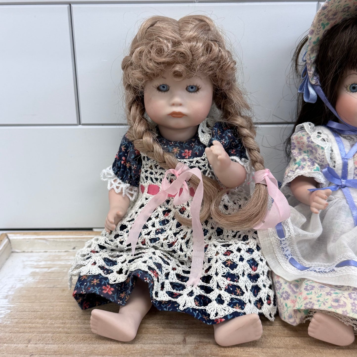SFBJ Paris Dolls & McField Porcelain Set of 5