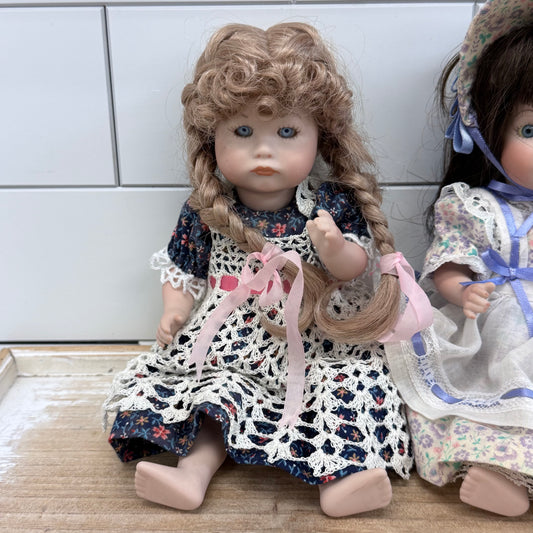 SFBJ Paris Dolls & McField Porcelain Set of 5