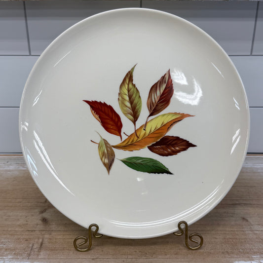 Vintage Autumn Leaf Plate Set of 8