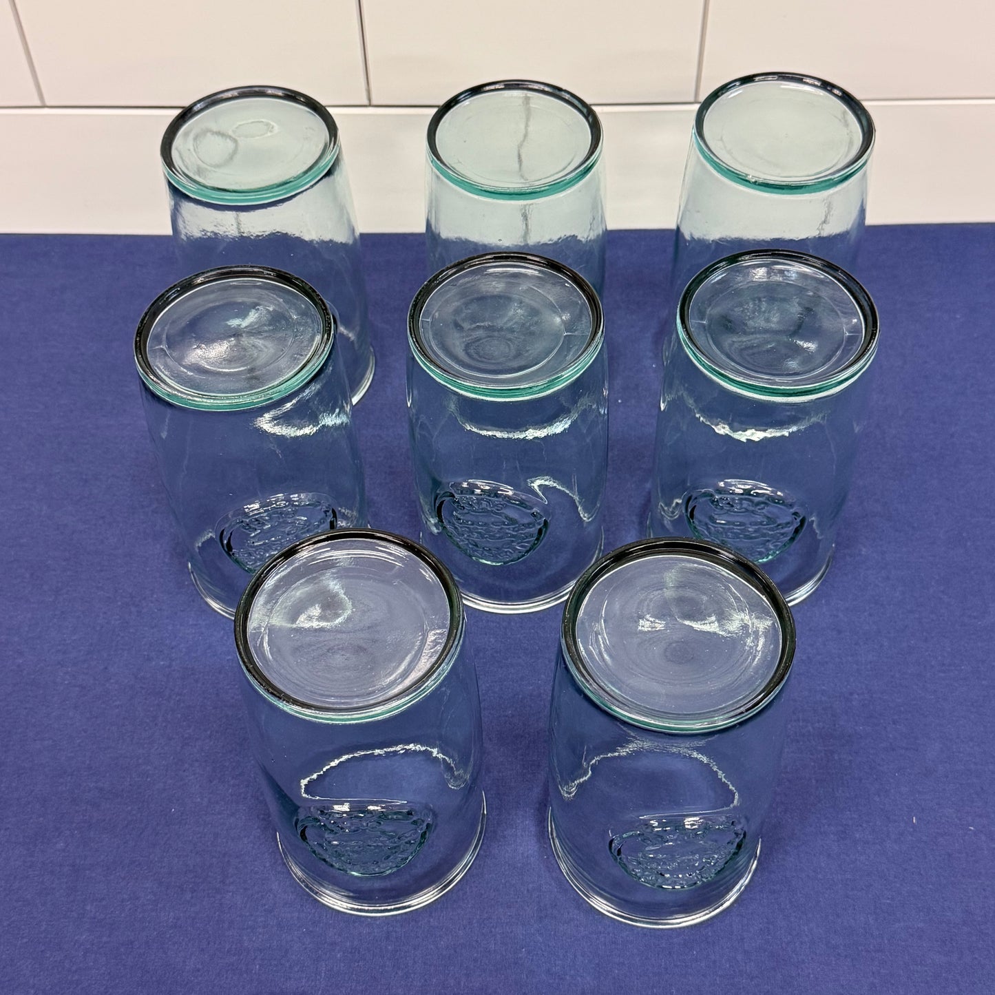 Vidrios San Miguel Recycled Glass Tumblers Set of 8 Spain