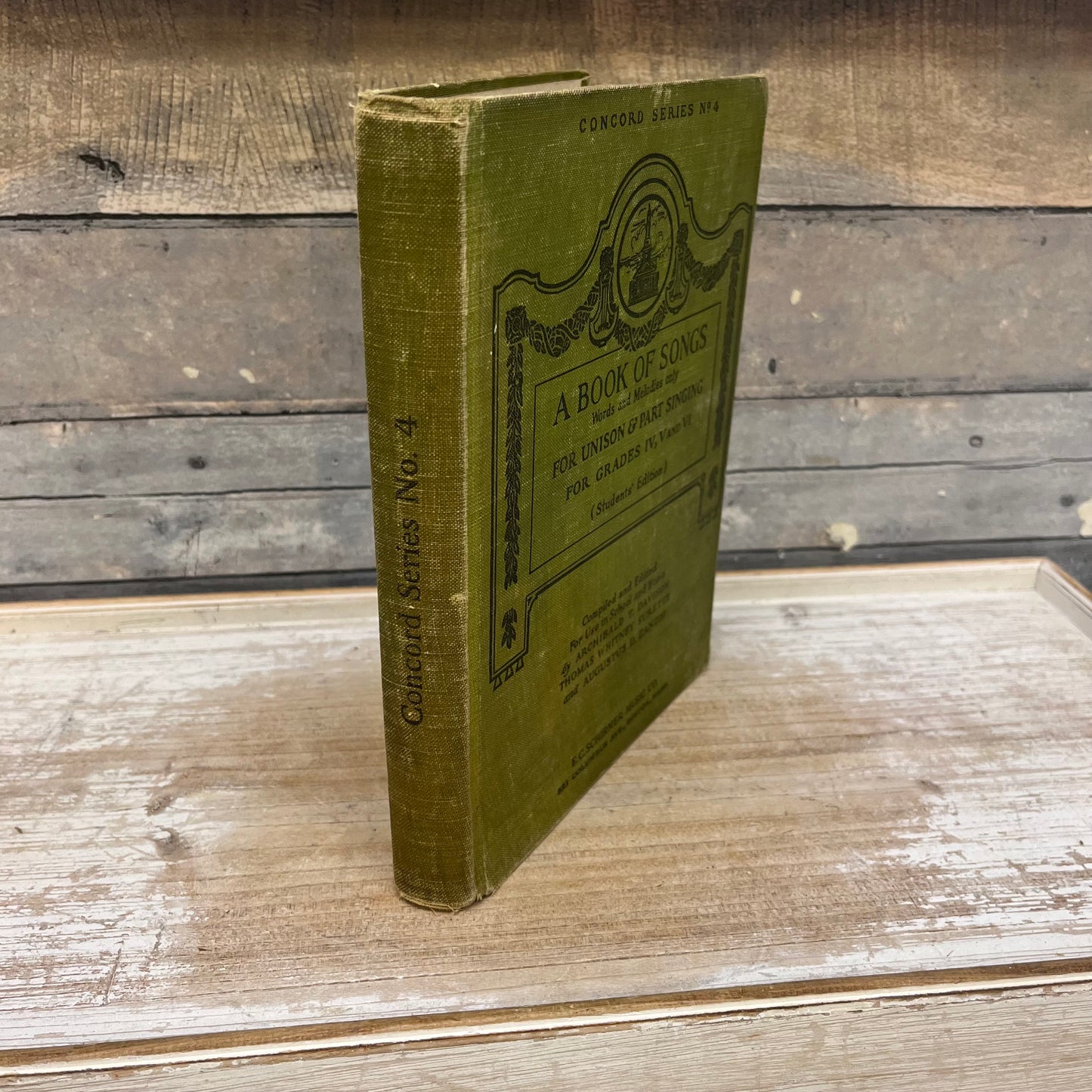 Concord Series No. 4 A Book of Songs, 1924