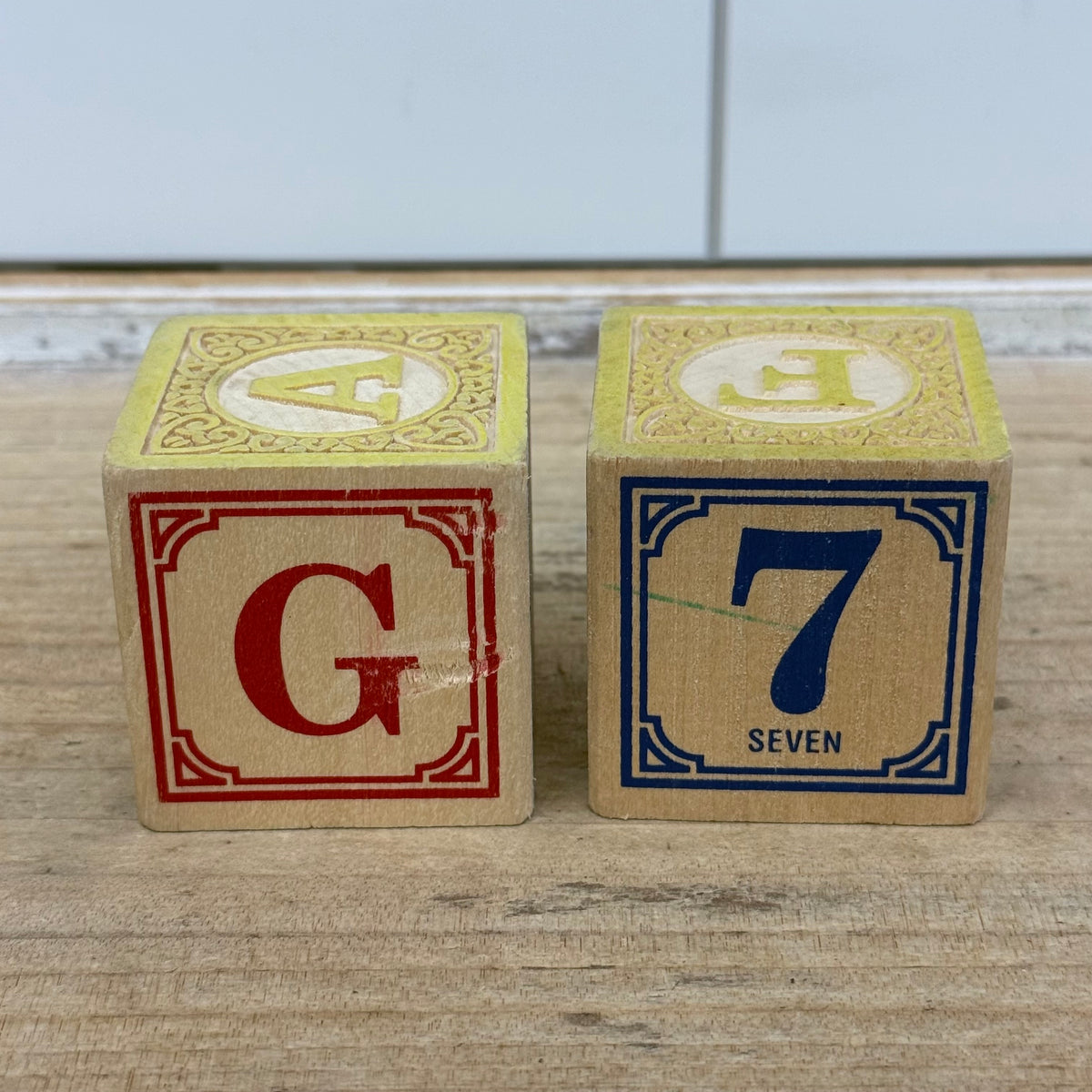 Uncle Goose Wooden Alphabet Blocks Set of 27