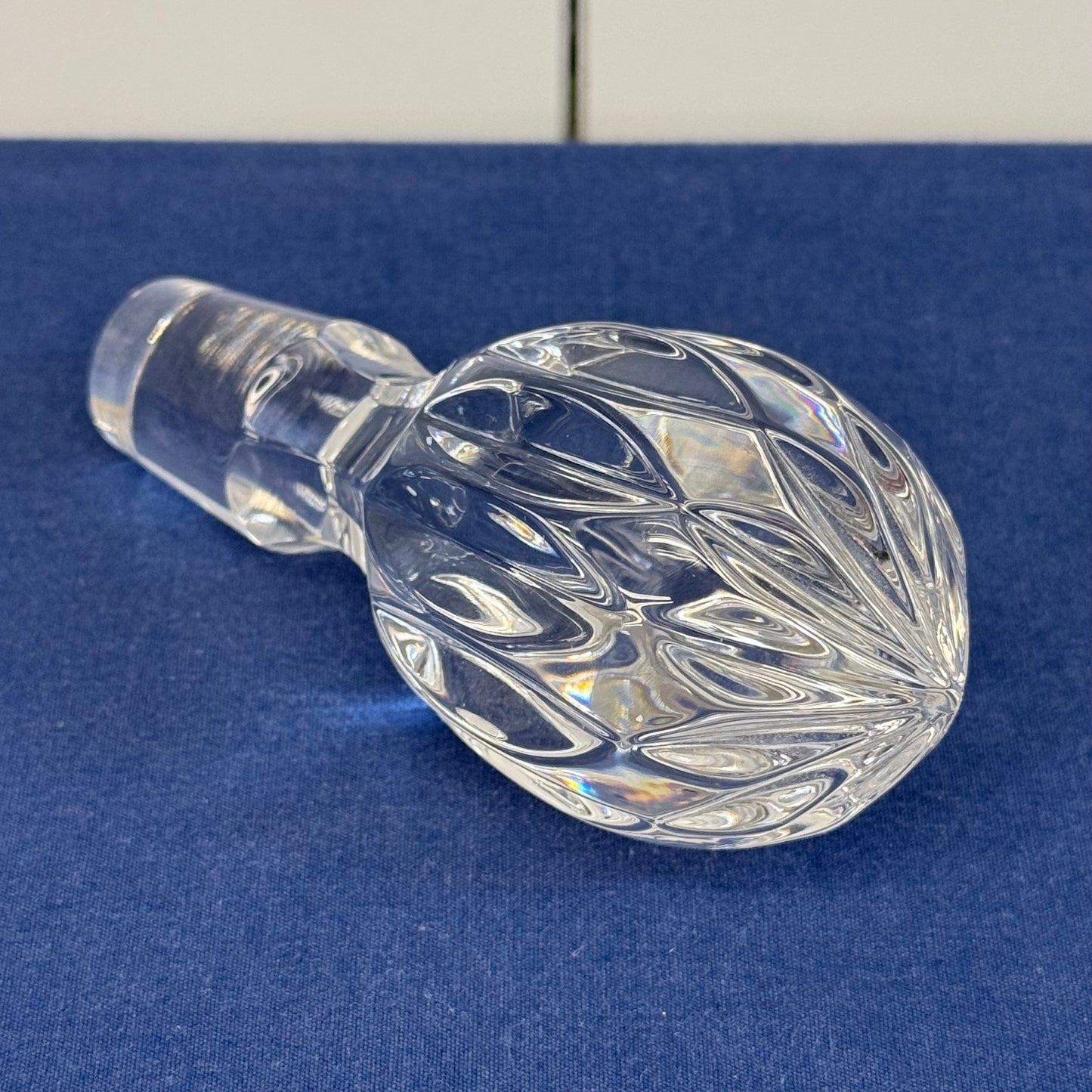 Gorham King Edward Cut Crystal Decanter with Stopper