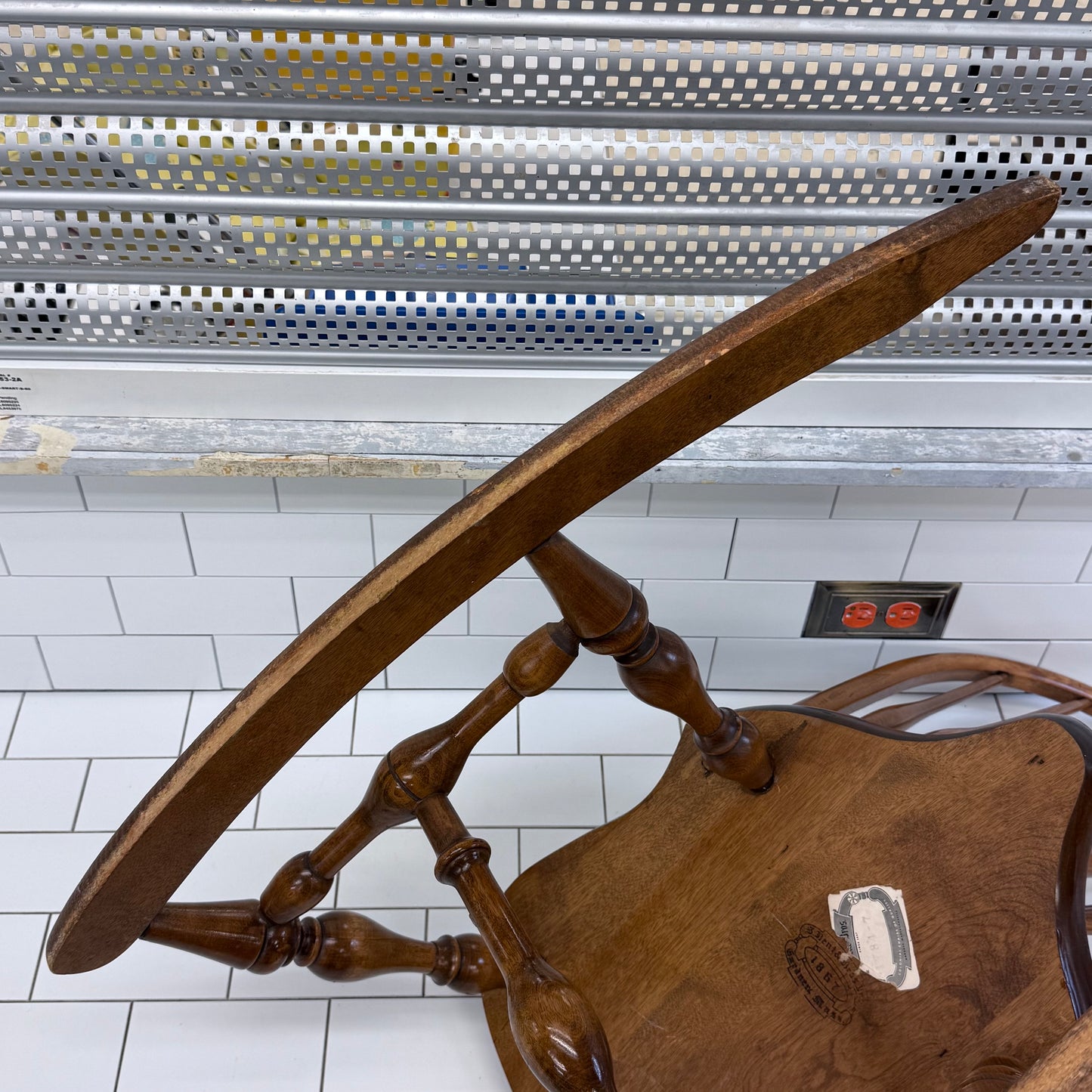 S. Bent & Bros Windsor Rocking Chair Vintage 1960s