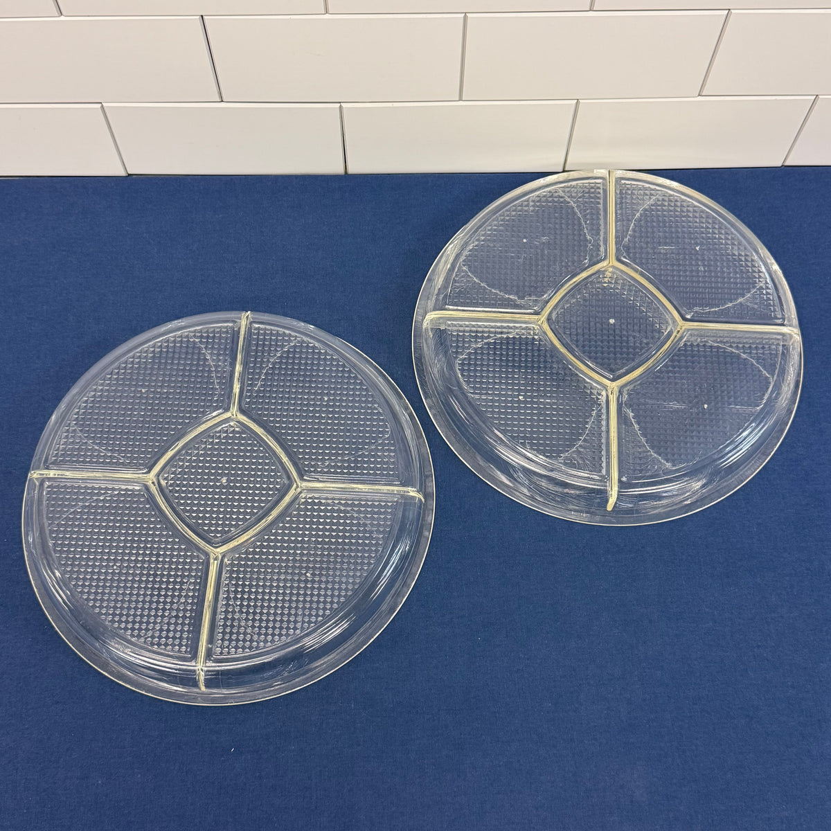 Japanese Lacquer-Style Stacking Serving Set Plates & Trays