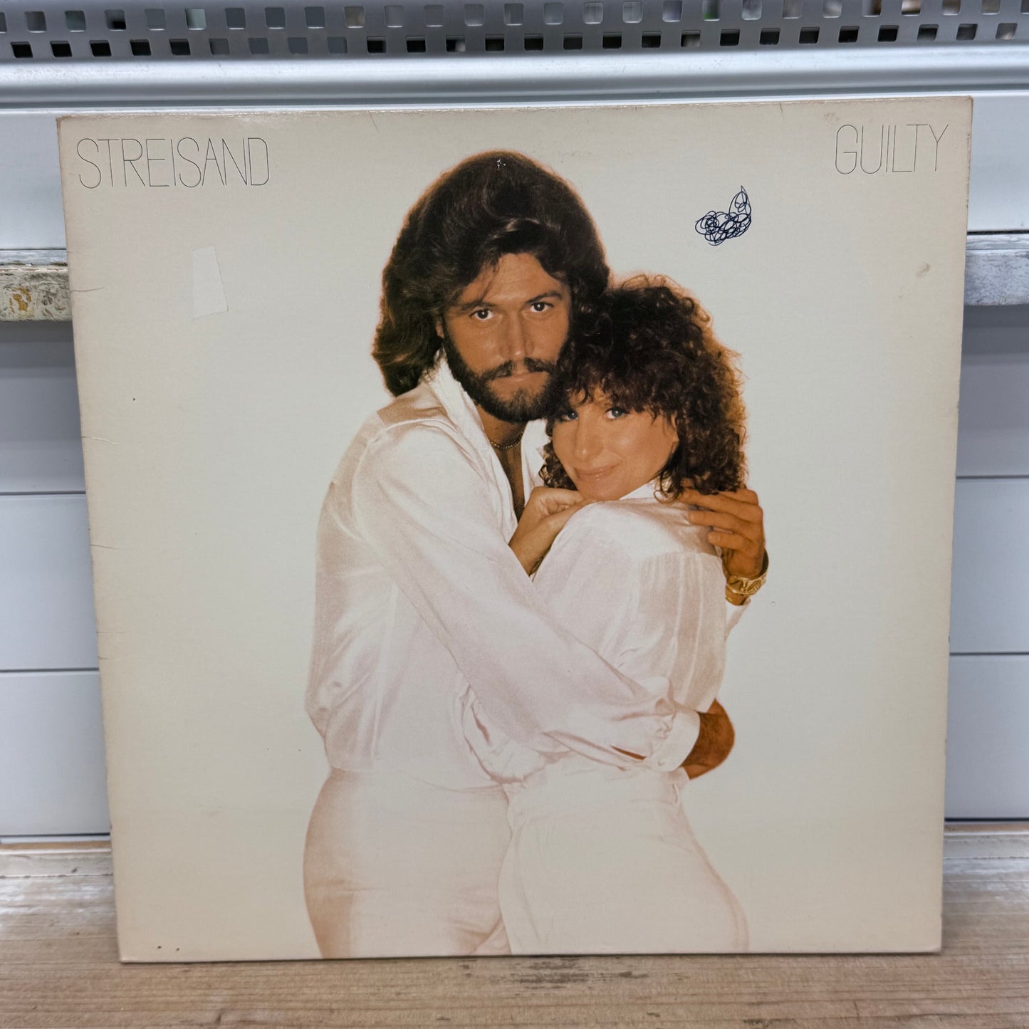 Barbra Streisand Guilty Vinyl Record LP 1980 #FC 36750