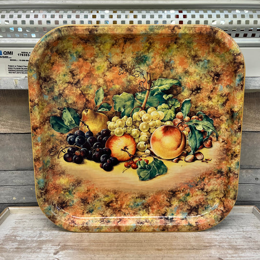 Daher Decorated Ware Fruit Tin Tray