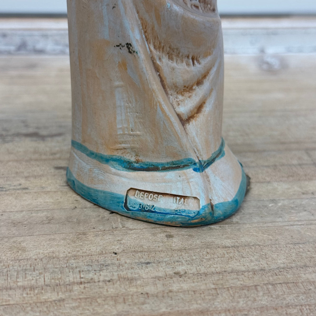 Depose Italy Angel Musician Figurine Pair