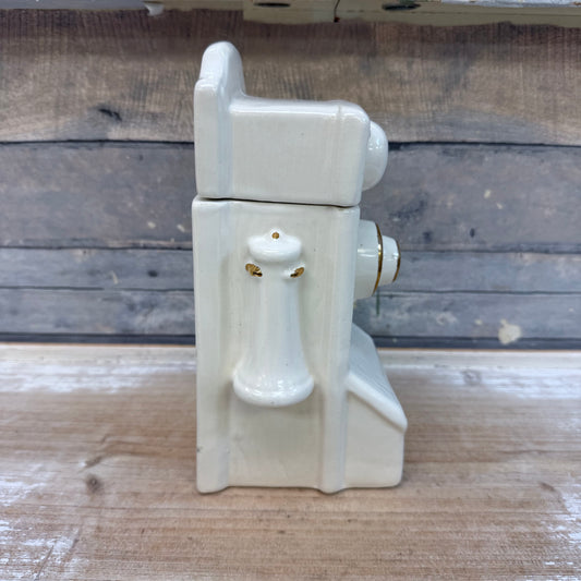 House of Webster Ceramic Wall Telephone Cookie Jar