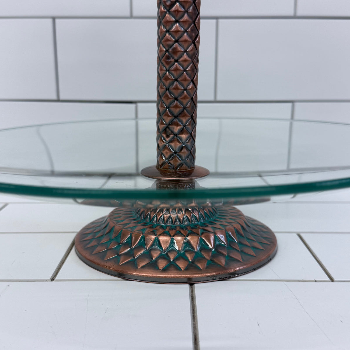 Palm Tree Serving Platter Tropical Coastal Decor
