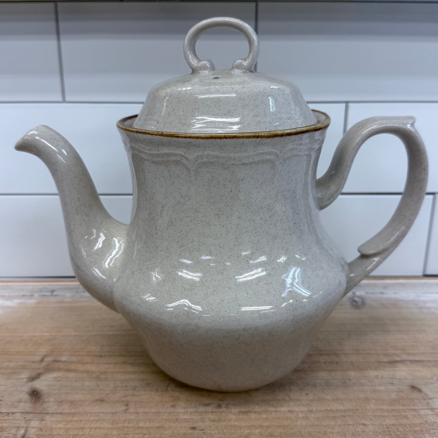 Hearthside Classics Stoneware Teapot Circa 1980