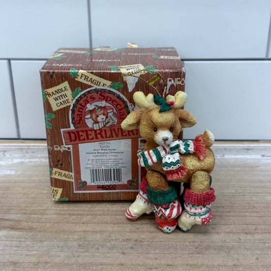 Enesco Santa’s Special Deerlivery Ornament, 1994