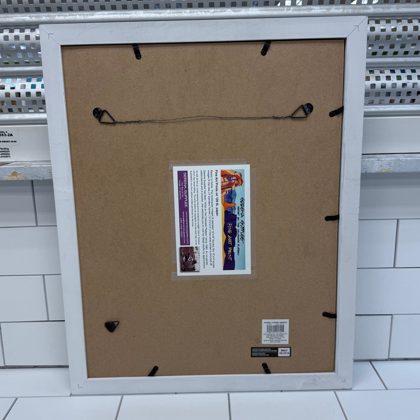 Serena Supplee Rapids Ahead Giclée, Signed 2013