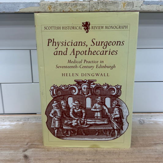 Physicians Surgeons Apothecaries 1995 Book Medical