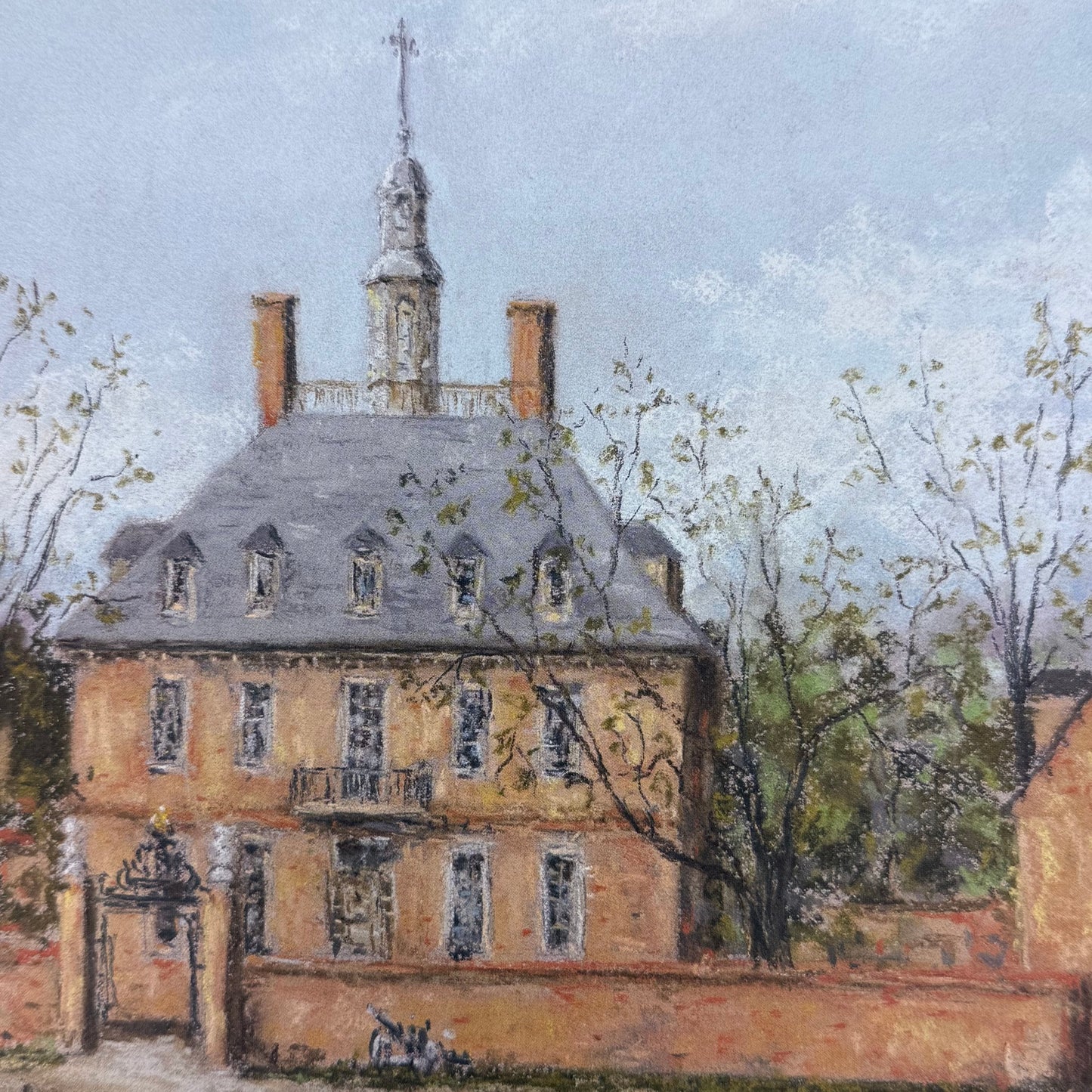 Caesar Monturano Colonial Williamsburg Prints Signed