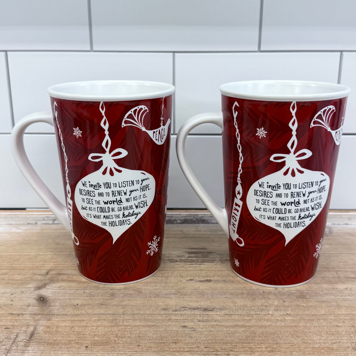 Starbucks Christmas Coffee Mug Selection