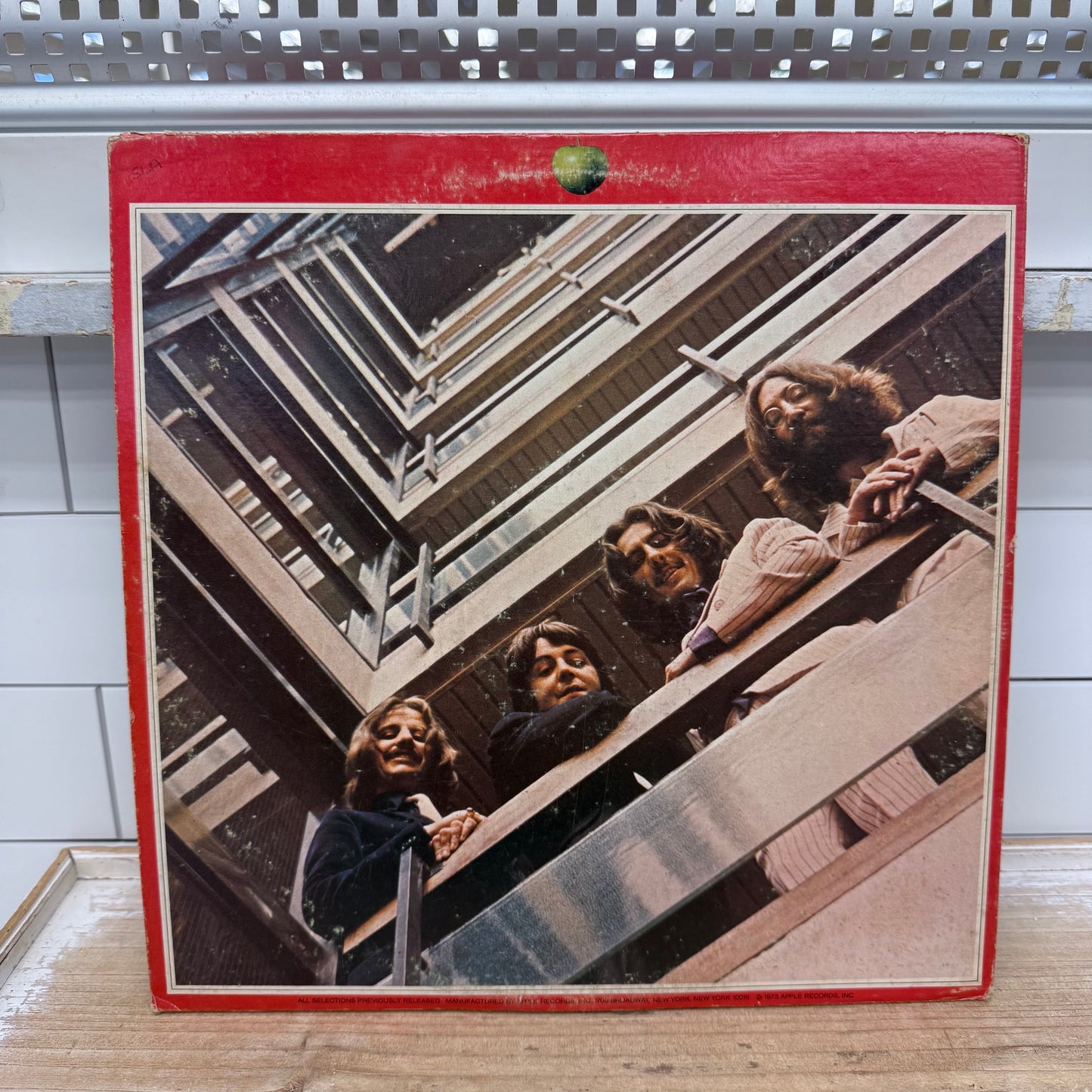 The Beatles 1962-1966 Red Album Double Vinyl LP 1973 #SKBO 3403