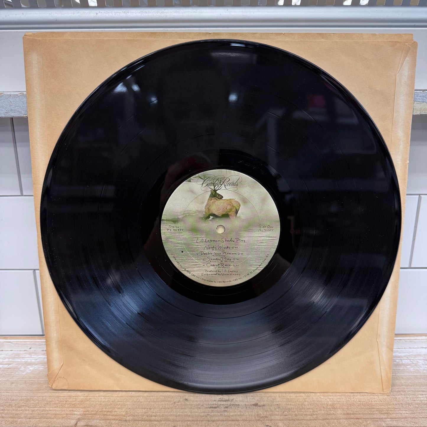 L.A. Express Shadow Play Vinyl Record 1976