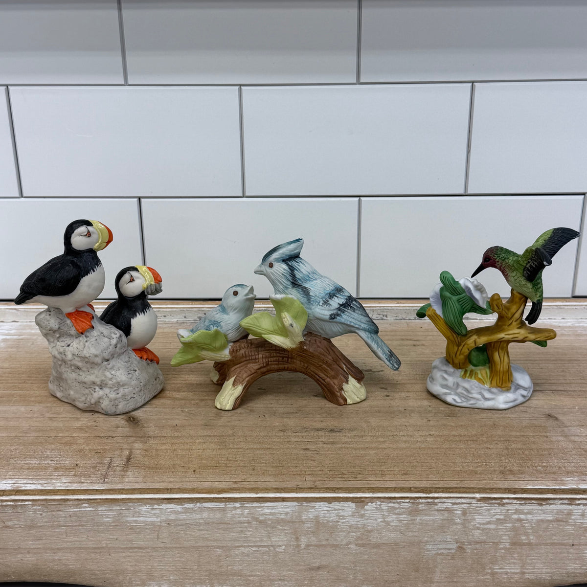 Vintage Bird Figurine Selection
