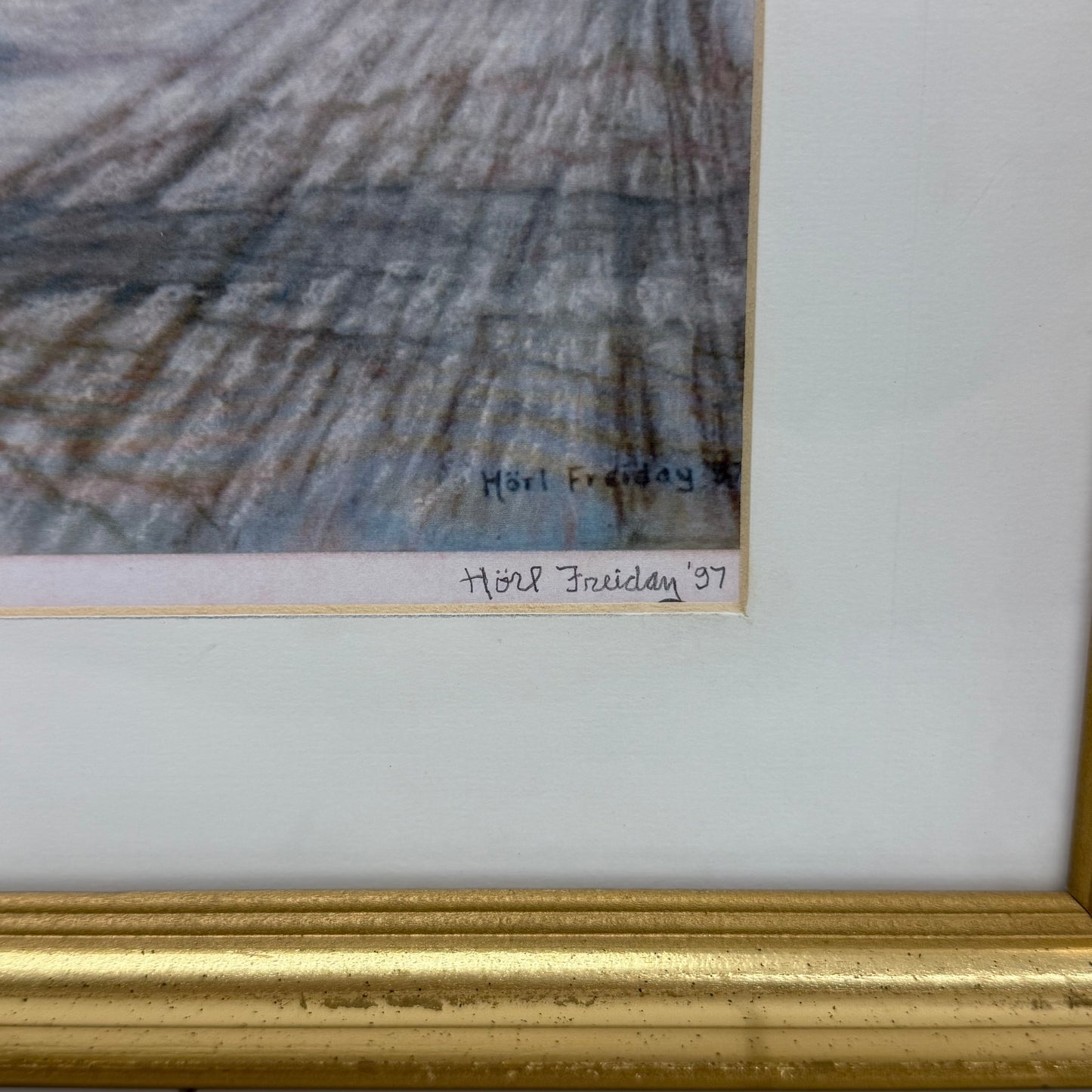 Hörl Freiday Art, Pfister Farm Framed Print 1997