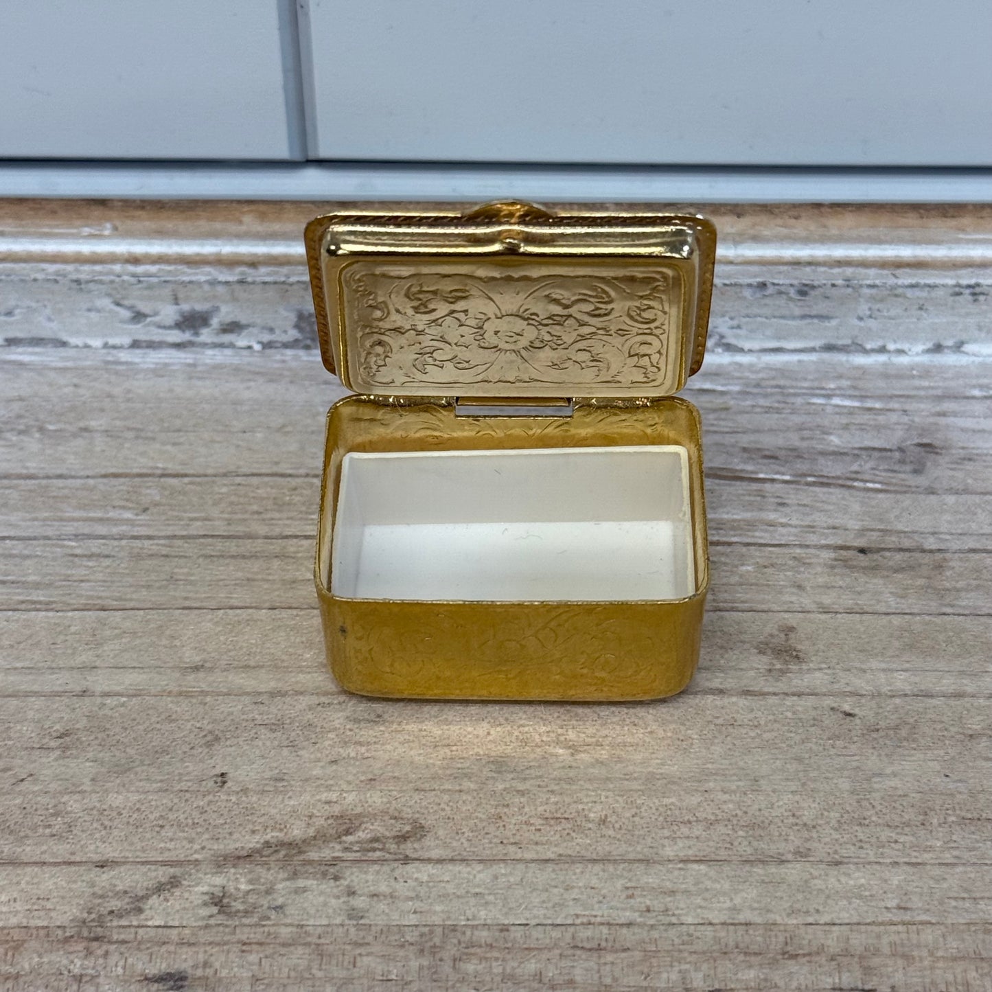 Enameled Metal Trinket Box Selection
