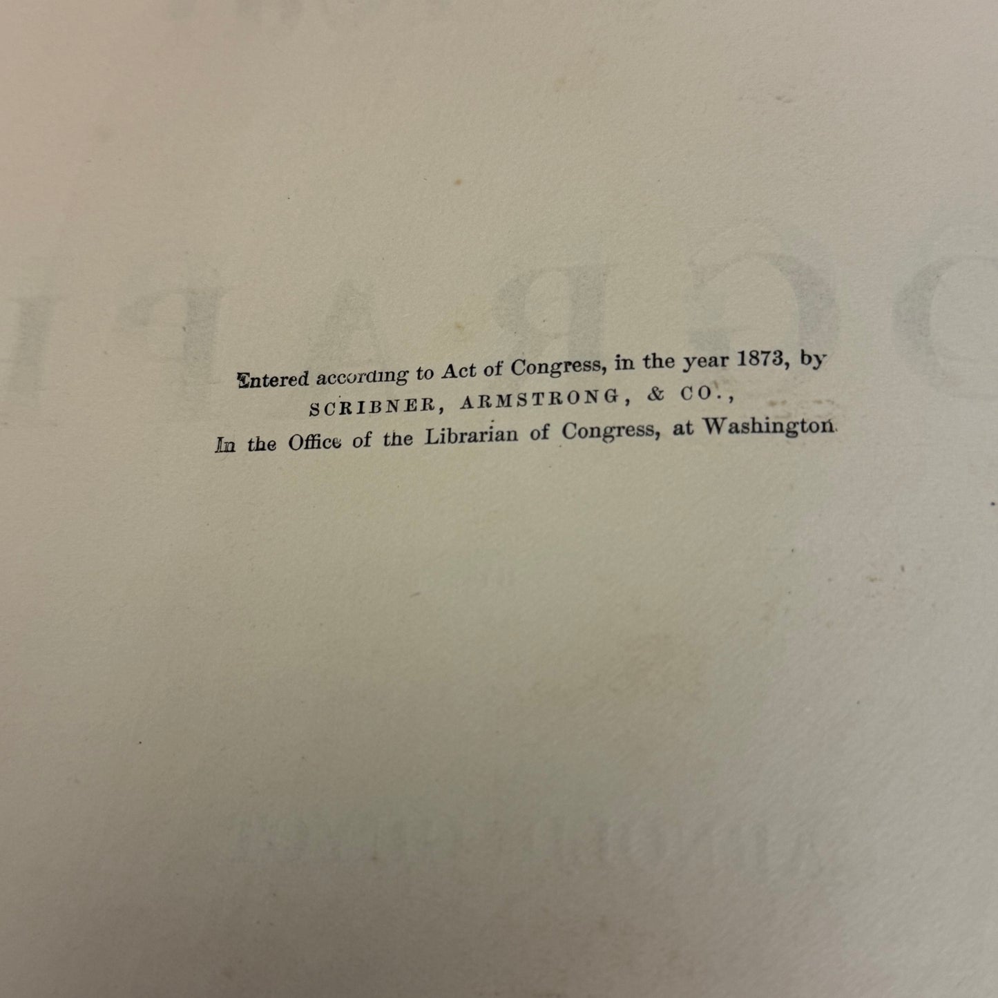 Arnold Guyot Physical Geography Hardback, 1873
