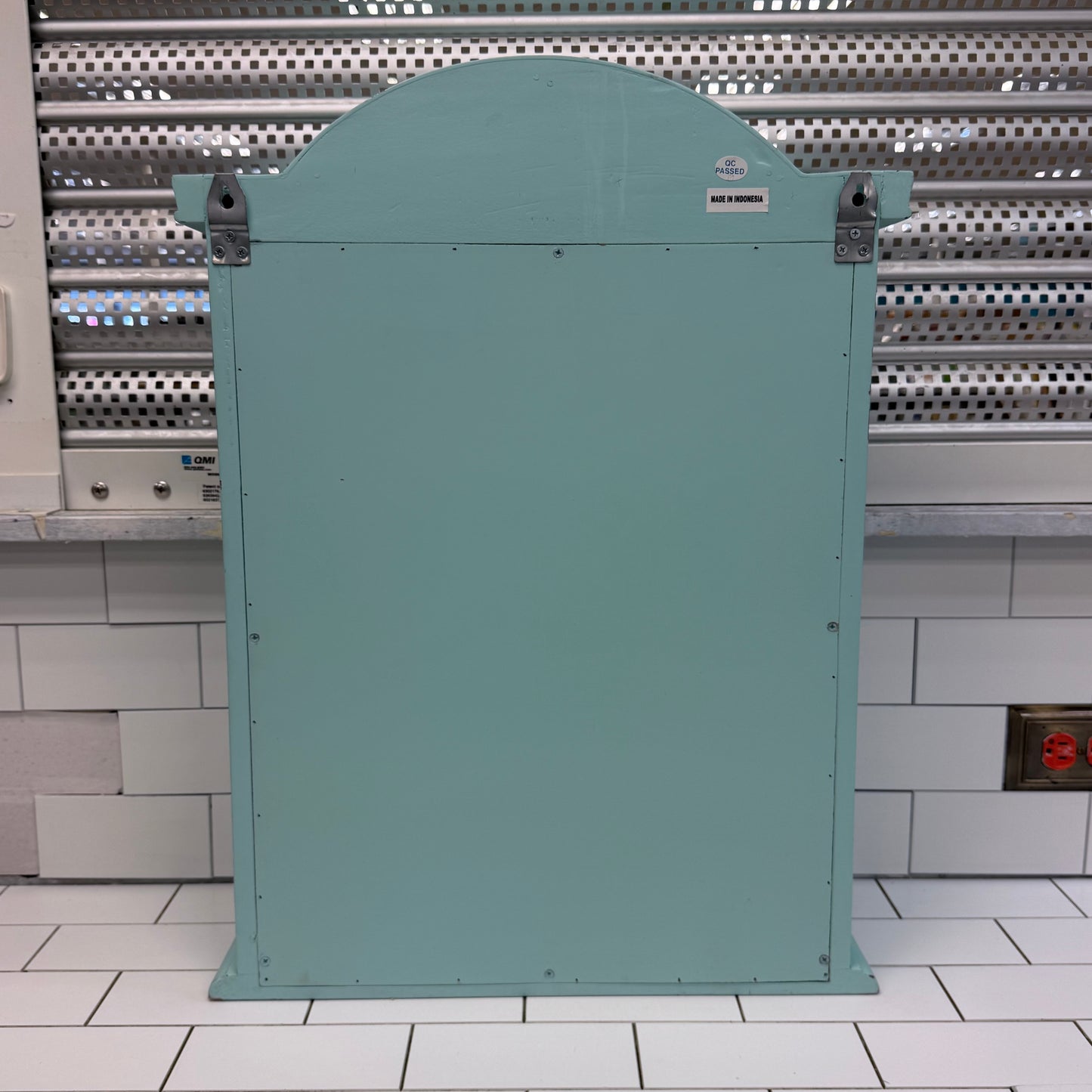 Farmhouse Wall Display Curio Cabinet