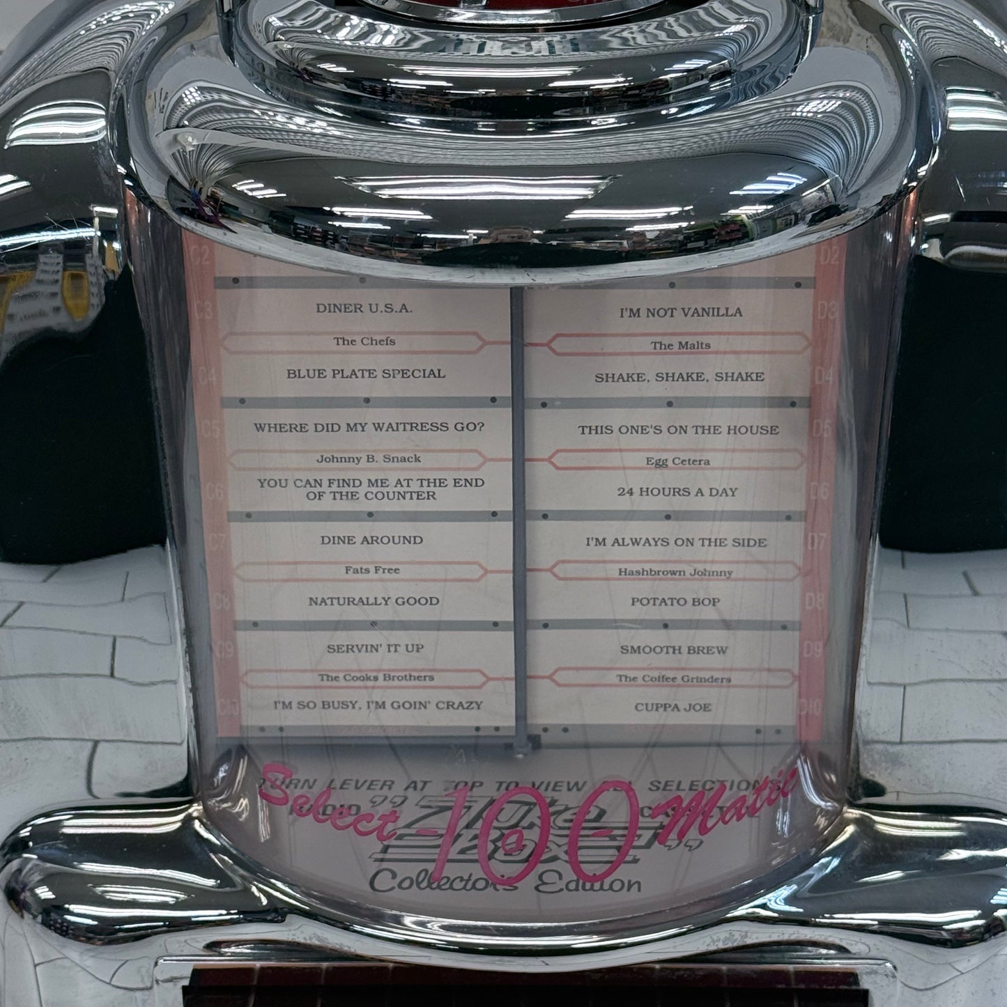 Spirit of St. Louis Select-O-Matic 100 AM FM Cassette Jukebox