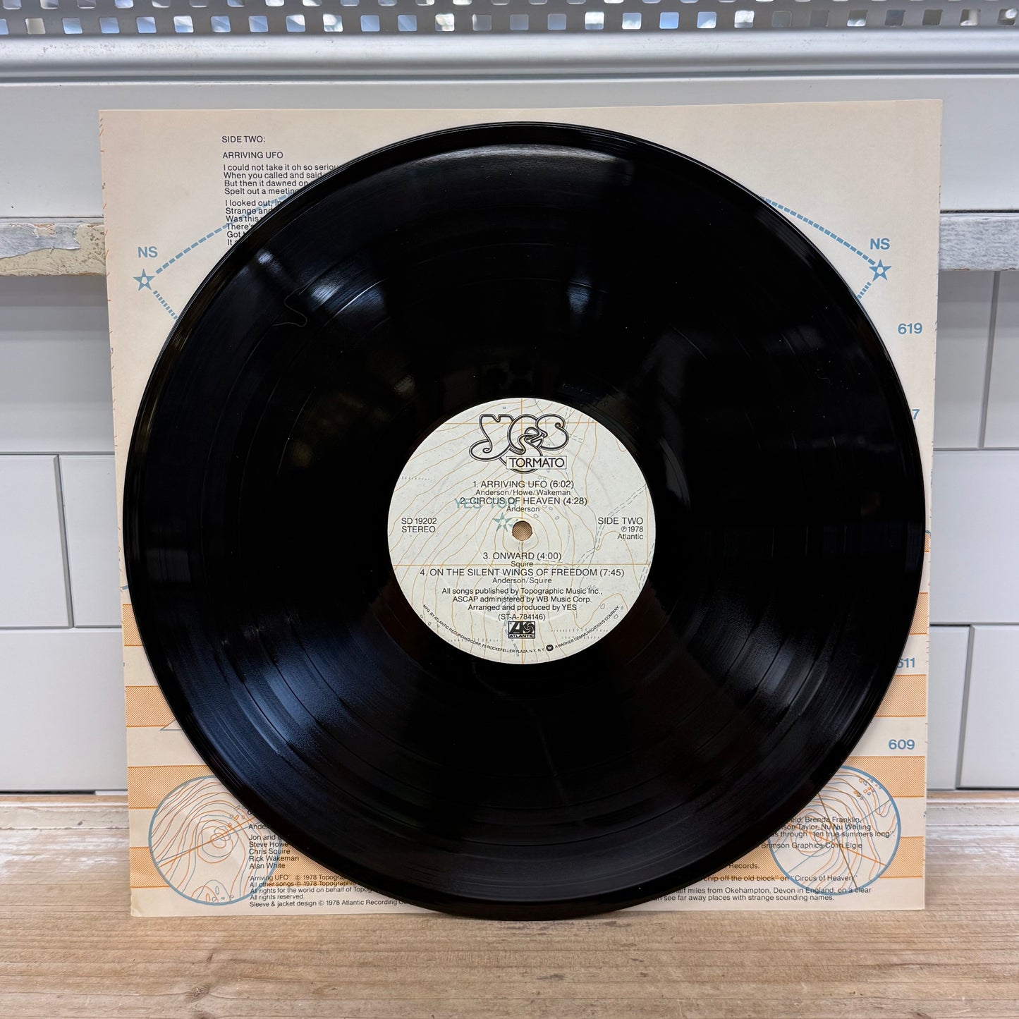 Yes Tormato Vinyl Record LP 1978
