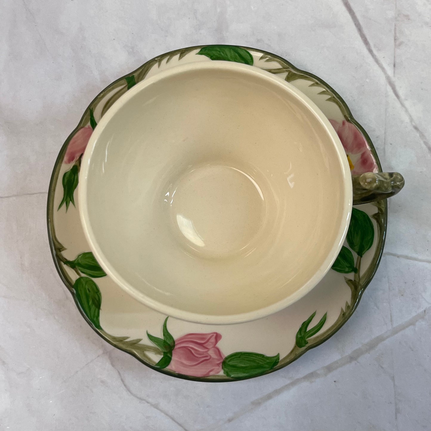 Franciscan Desert Rose Teacup and Saucer